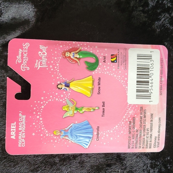 🆕️ Disney Princess Figural Bag clip/ Figurines Set of 4 - Picture 9 of 9